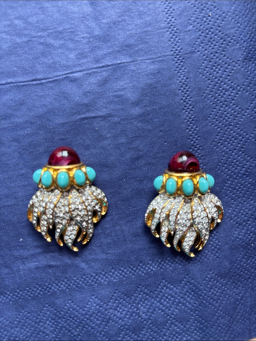 Elizabeth Taylor, Eternal Flame Earrings